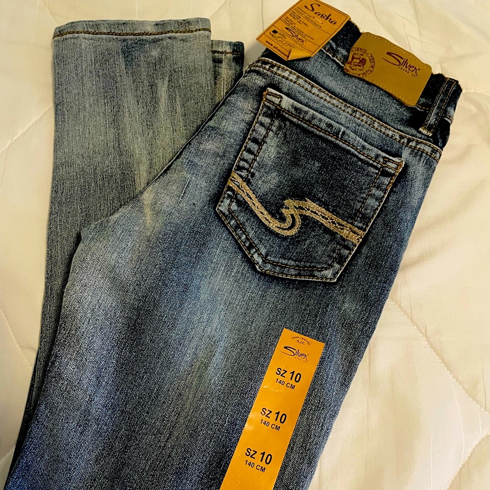 Silver Jeans girls size 10 NWT